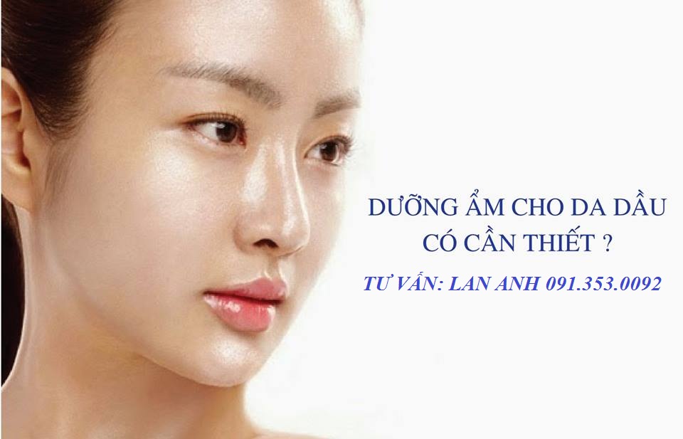  DƯỠNG ẨM CHO DA DẦU THIẾU NƯỚC 